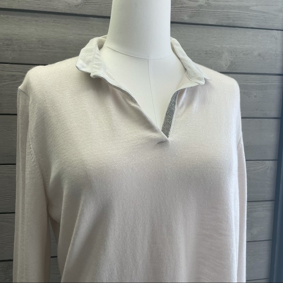 GRAN SASSO Ivory Light Sweater - Picture 5 of 11